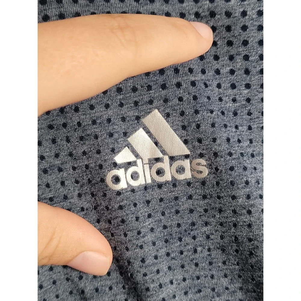 Adidas Aeroknit T-Shirt Mens Large Blue Climacool Athletic Performance Stretch
